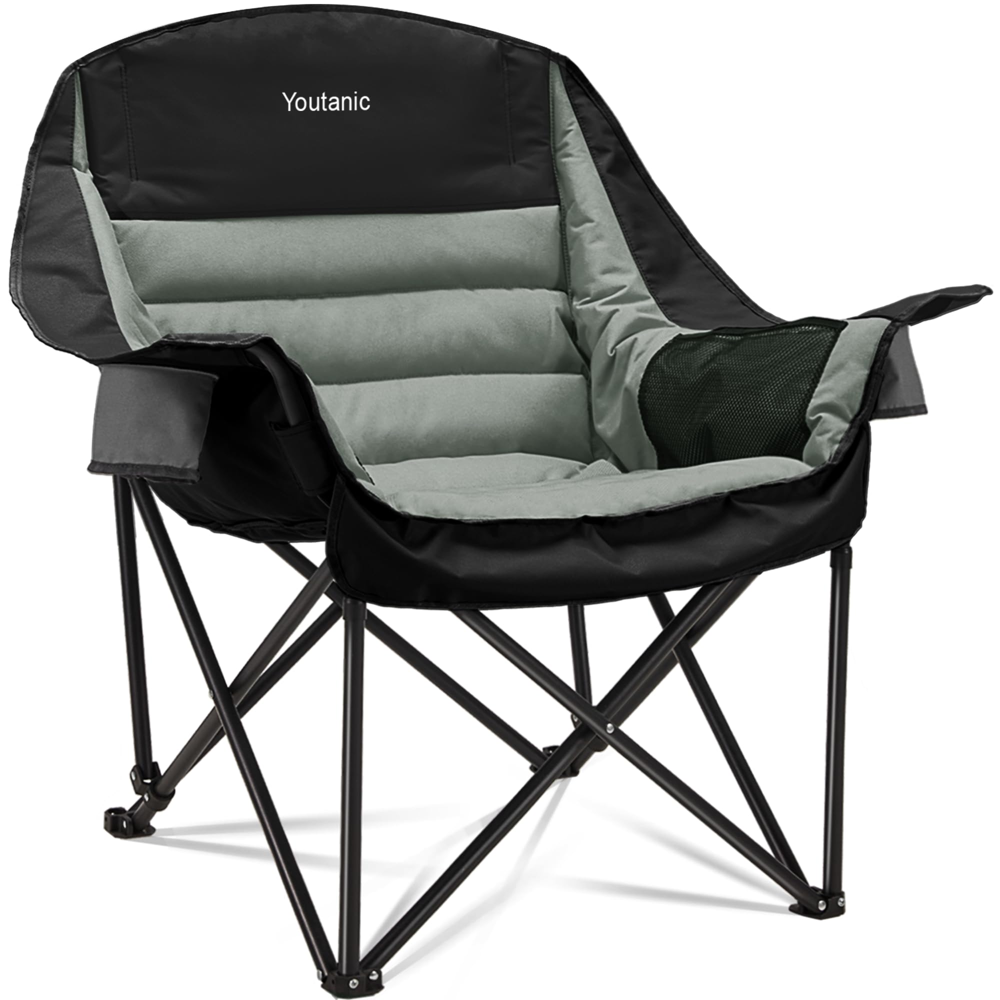 CYGNUS Black シグナス　Camping Club Amazon.com: Youtanic Oversized Camping Chair, Portable